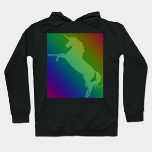 Colorful Unicorn - Artwork , Unicorns are cool Pattern Hoodie